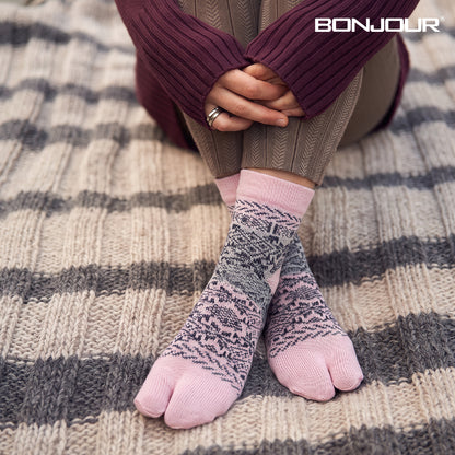 Woolen Ankle thumb Socks for Women- Pack of 4