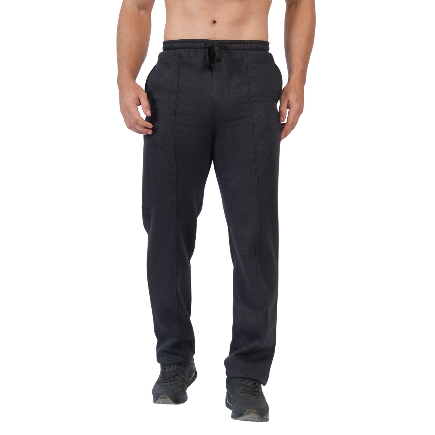 Men's Super Combed Cotton Rich Regular Fit Mid Rise Trackpants
