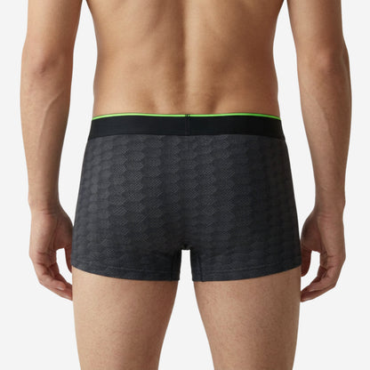 Men's Multicolor Supersoft Printed Modal Cotton Trunks - Single Pack | Grey