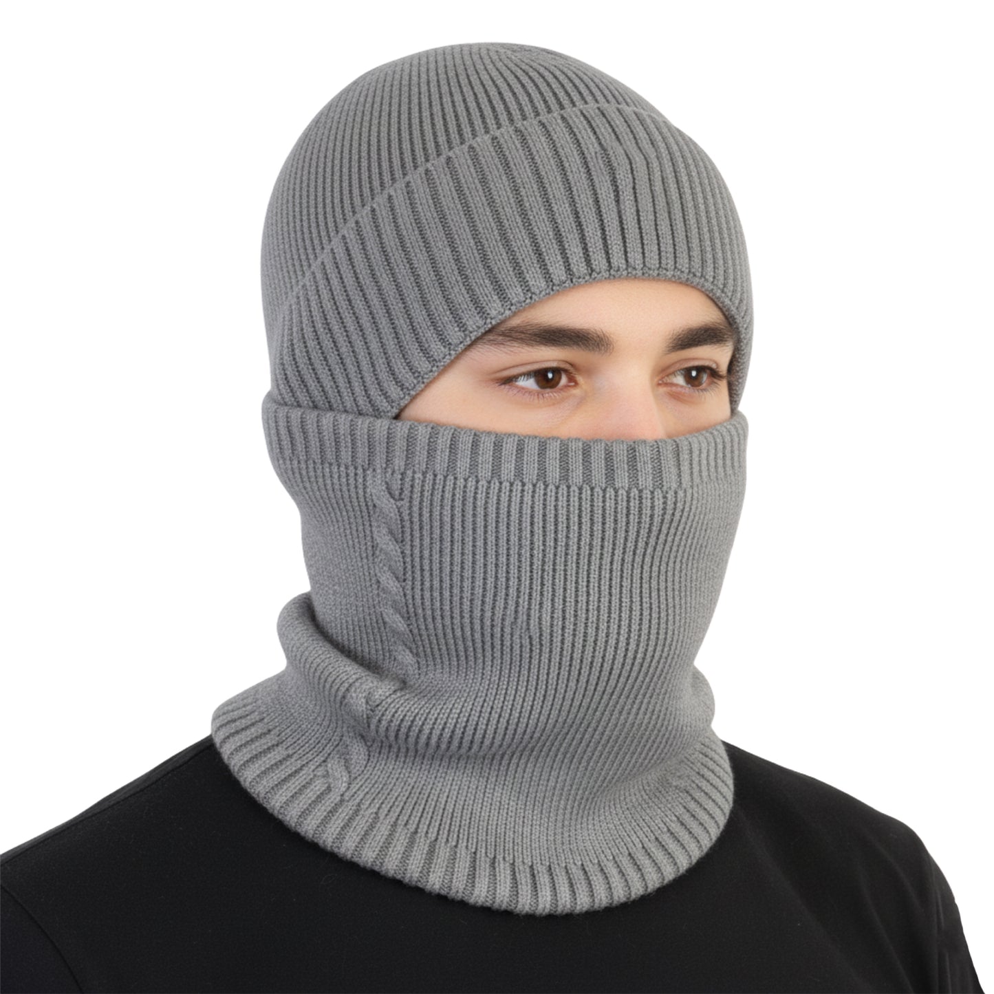 Men Cap With Neck Warmer