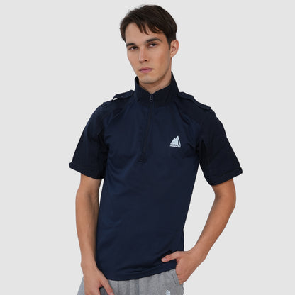 Men’s Polo Half Sleeve Tactical T-Shirt – Navy