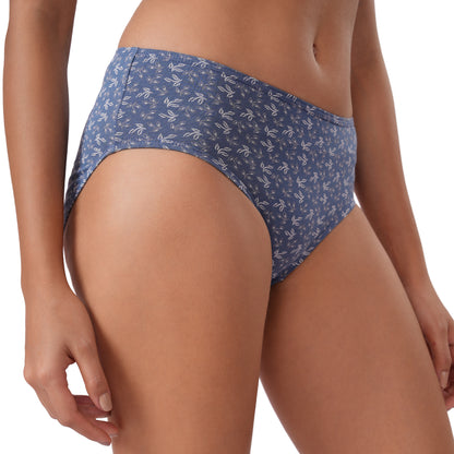 Women's Cotton & Lycra Briefs Hipster Panties (Pack of 3)