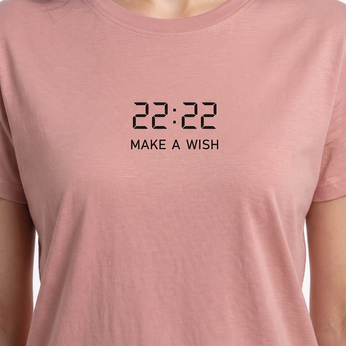 Bonjour Women’s  Round Neck Cotton Printed T-Shirt |  Half Sleeve Regular Fit Comfortable Tee