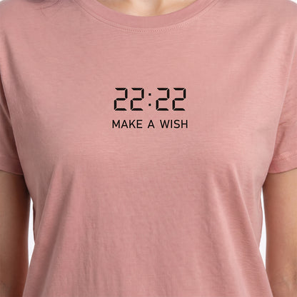 Bonjour Women’s  Round Neck Cotton Printed T-Shirt |  Half Sleeve Regular Fit Comfortable Tee