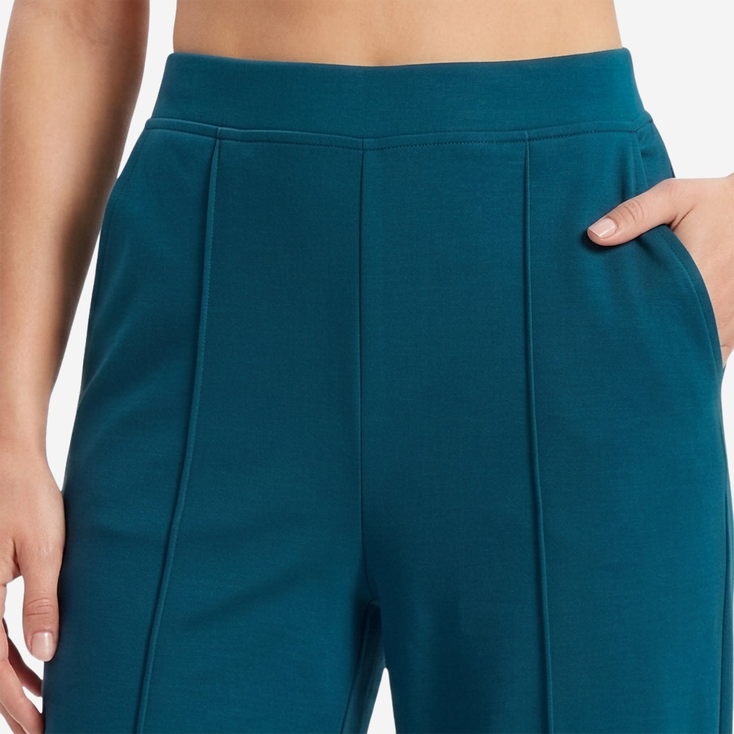 Women Solid Air Force Straight Pants