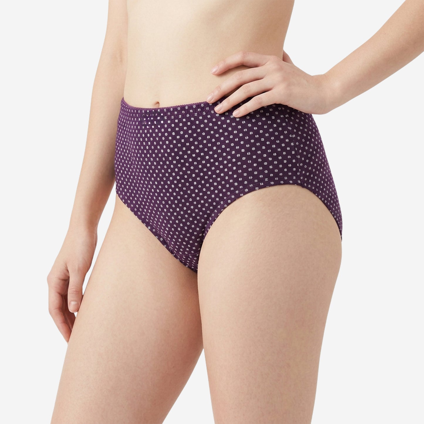 Women's Cotton Mid-Waist Full Coverage Printed Hipster Panties - (Pack of 3)