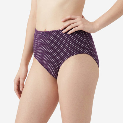 Women's Cotton Mid-Waist Full Coverage Printed Hipster Panties - (Pack of 3)