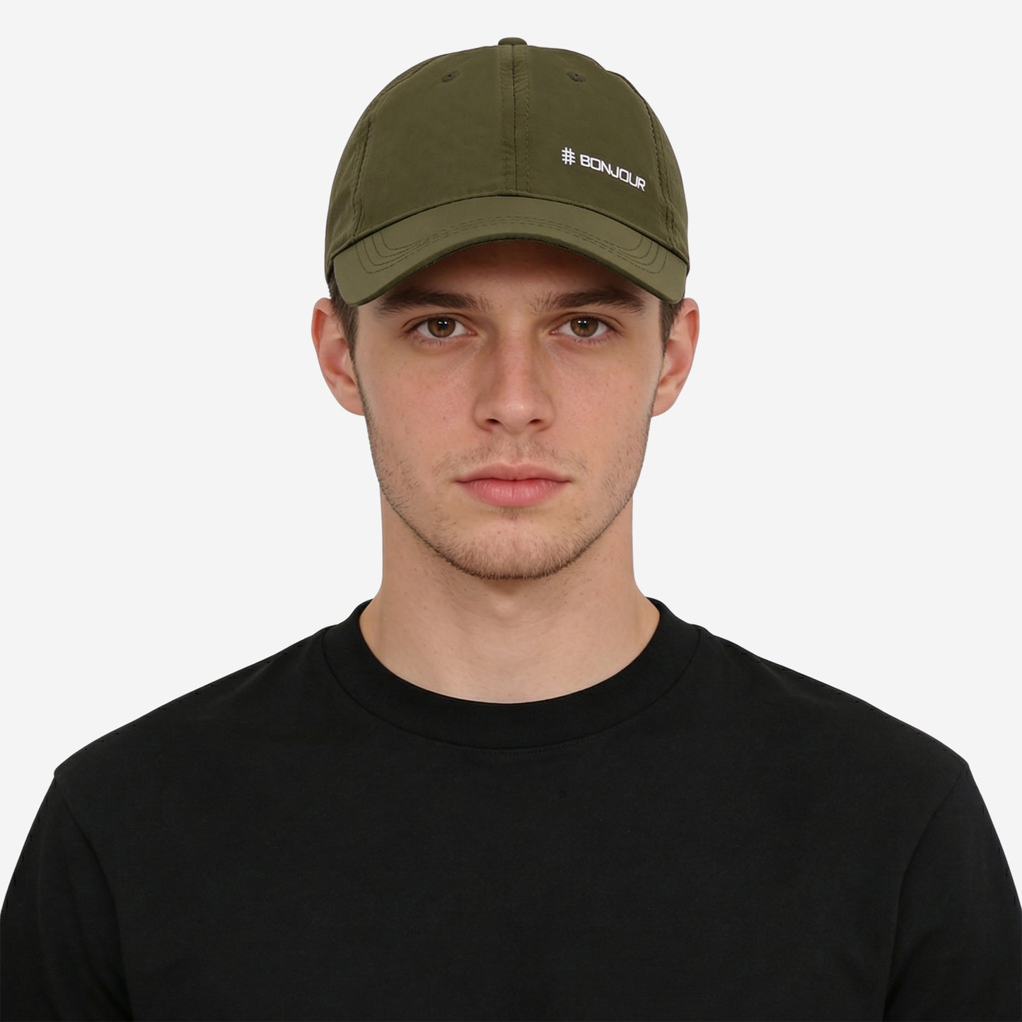 Men Adjustable sports cap (Olive)