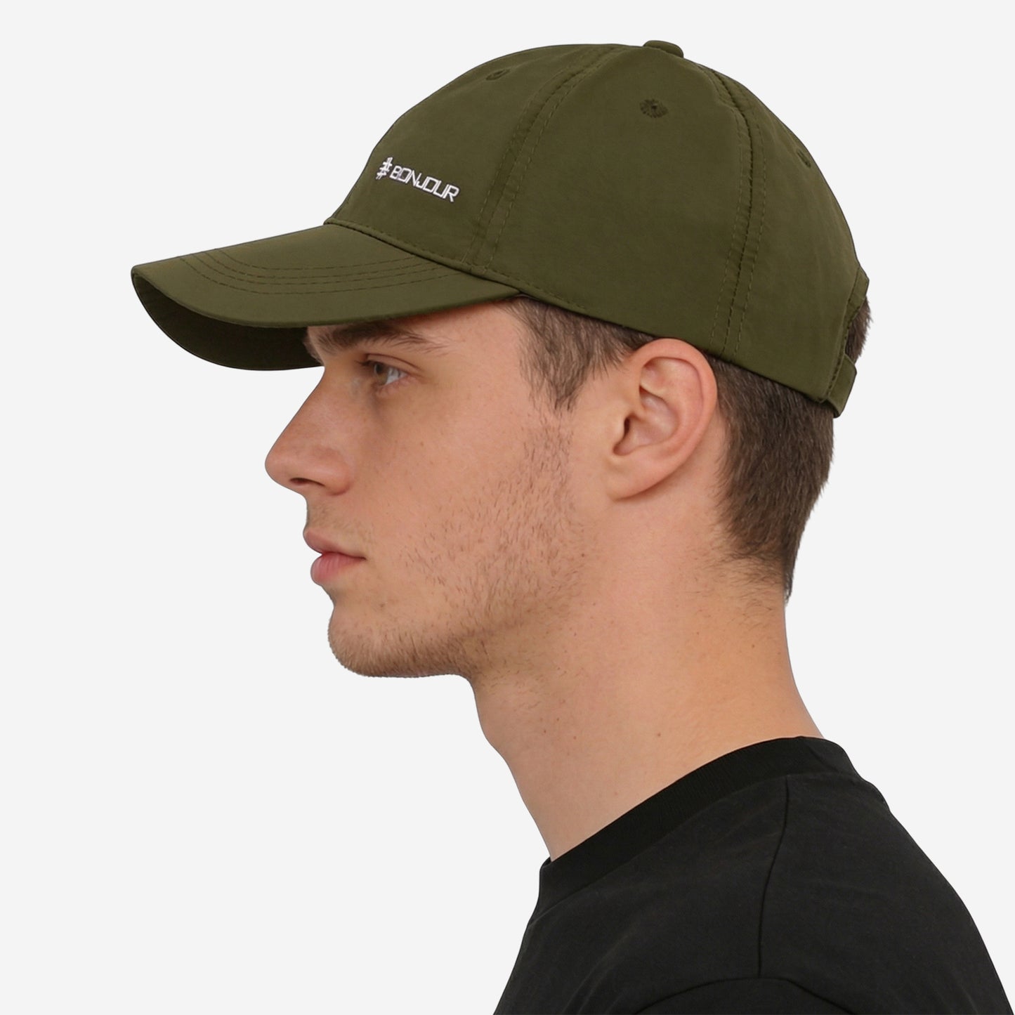 Men Adjustable sports cap (Olive)