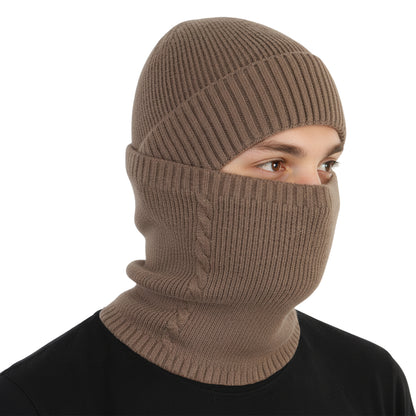 Men's Winter Cap With Neck Warmer (Mouse)