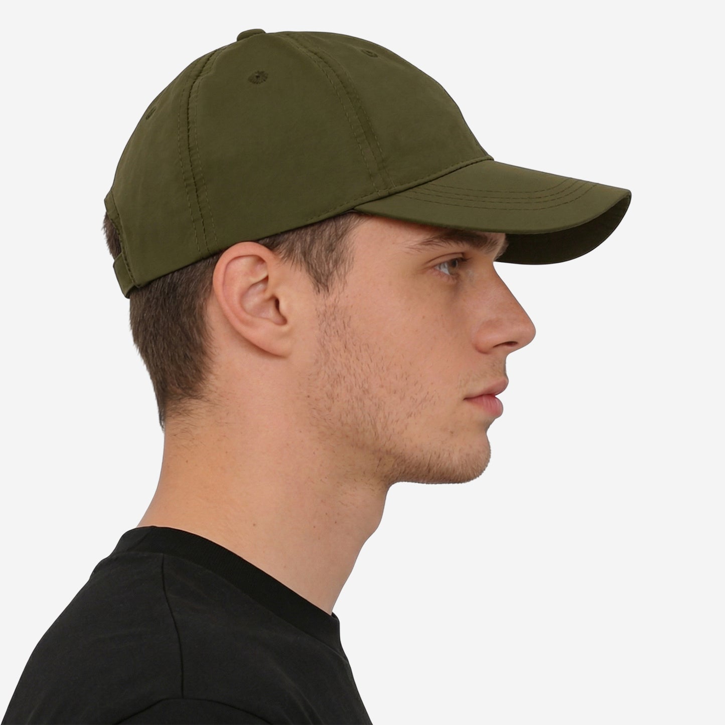 Men Adjustable sports cap (Olive)