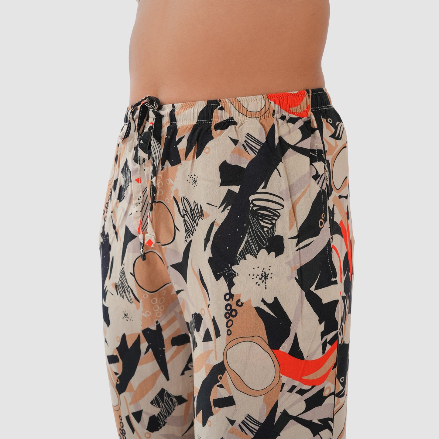 Bonjour Women's Floral Print Cotton Lounge Wear Set