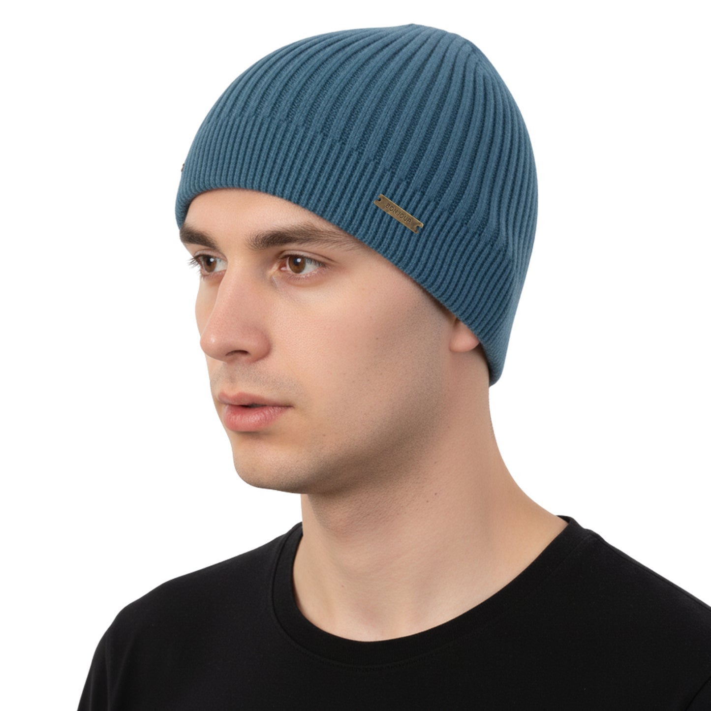 Men's Woolen Winter Cap (Celadon)