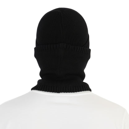 Men's Winter Cap With Neck Warmer (Black)
