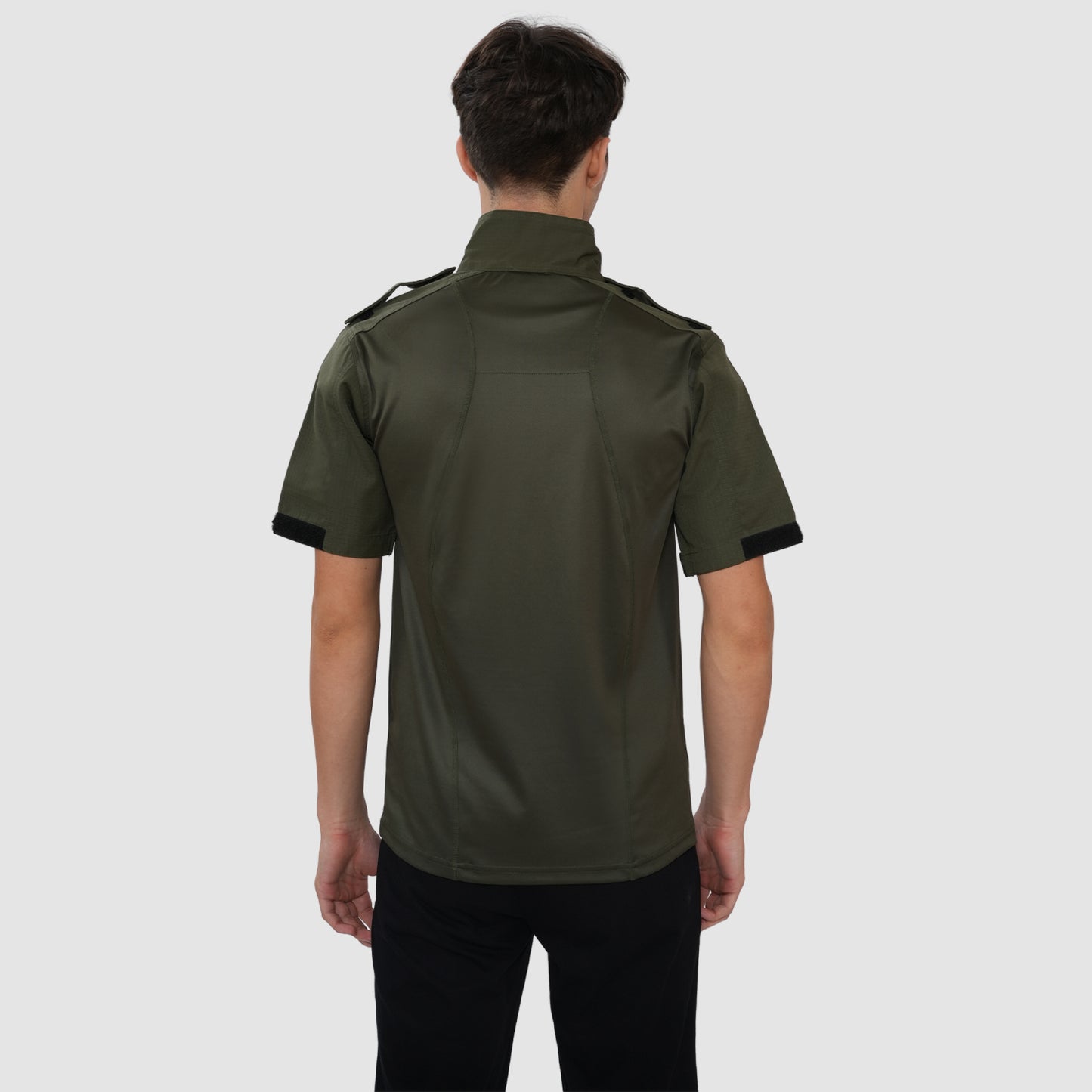 Men’s Polo Half Sleeve Tactical T-Shirt – Olive