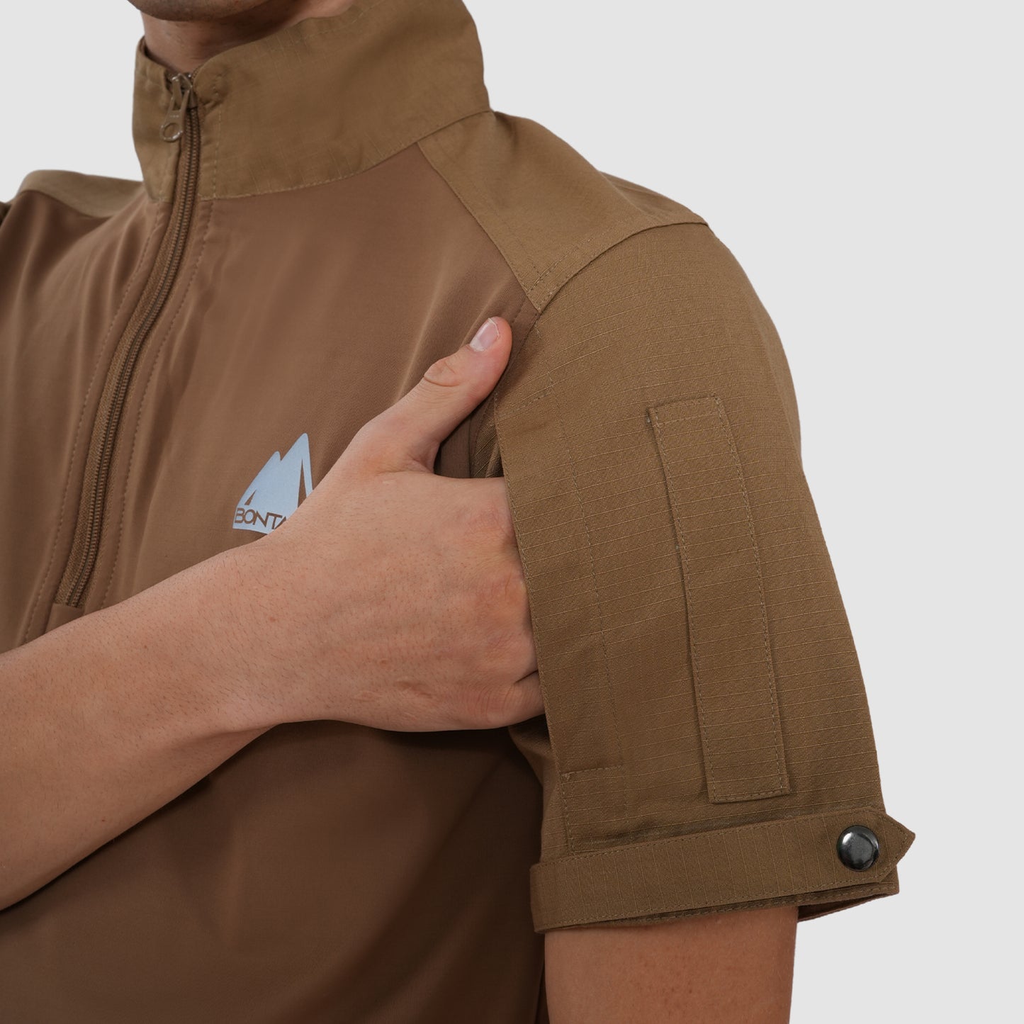 Men’s Polo Half Sleeve Tactical T-Shirt – Khaki
