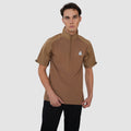 Men’s Polo Half Sleeve Tactical T-Shirt – Khaki