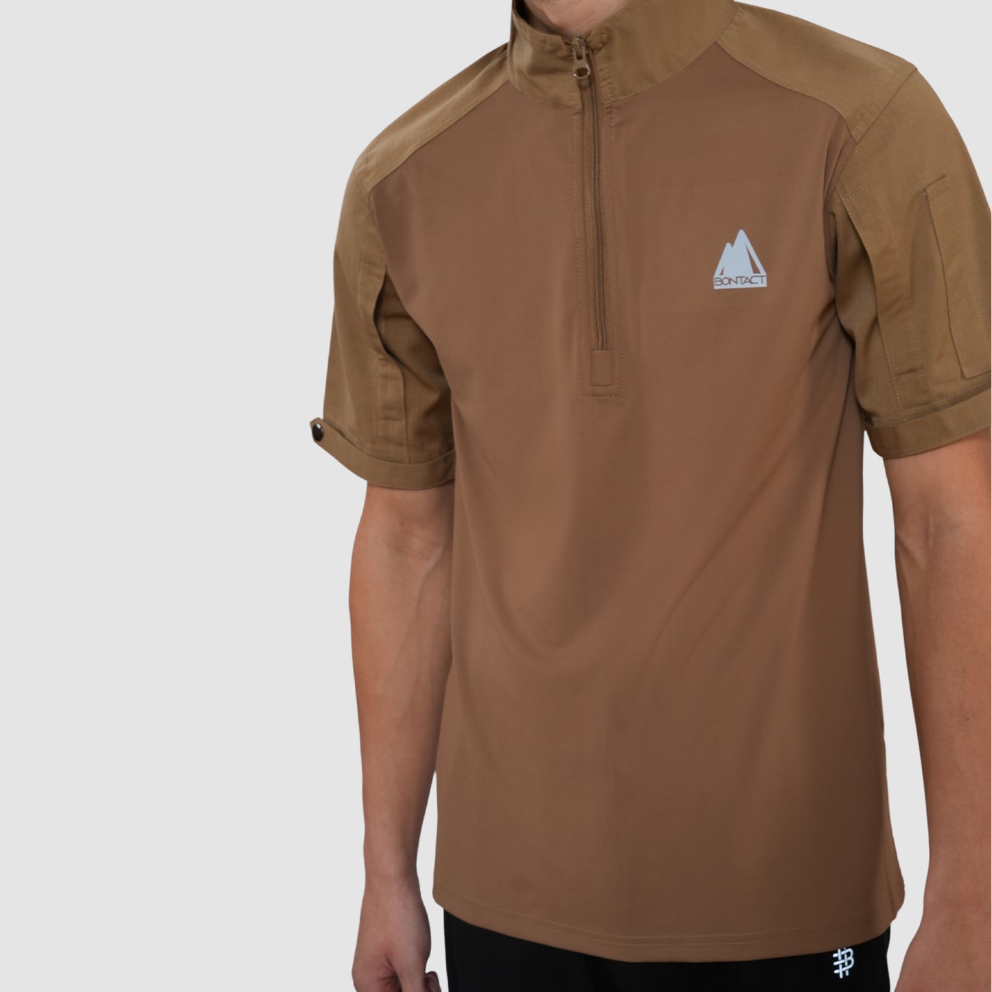Men’s Polo Half Sleeve Tactical T-Shirt – Khaki