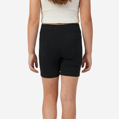 Women Plain Seamless Under Skirts - Black