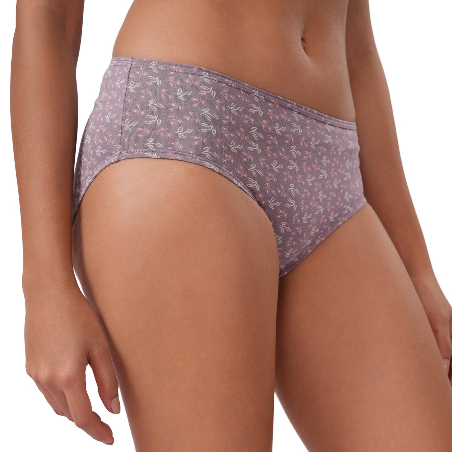 Women's Cotton & Lycra Briefs Hipster Panties (Pack of 3)
