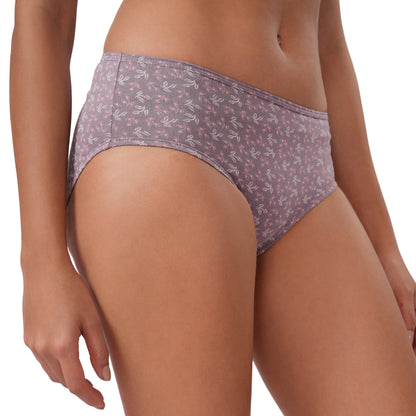 Women's Cotton & Lycra Briefs Hipster Panties (Pack of 3)
