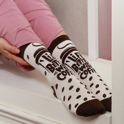 Food Design Printed Ankle Socks for Women & Girls