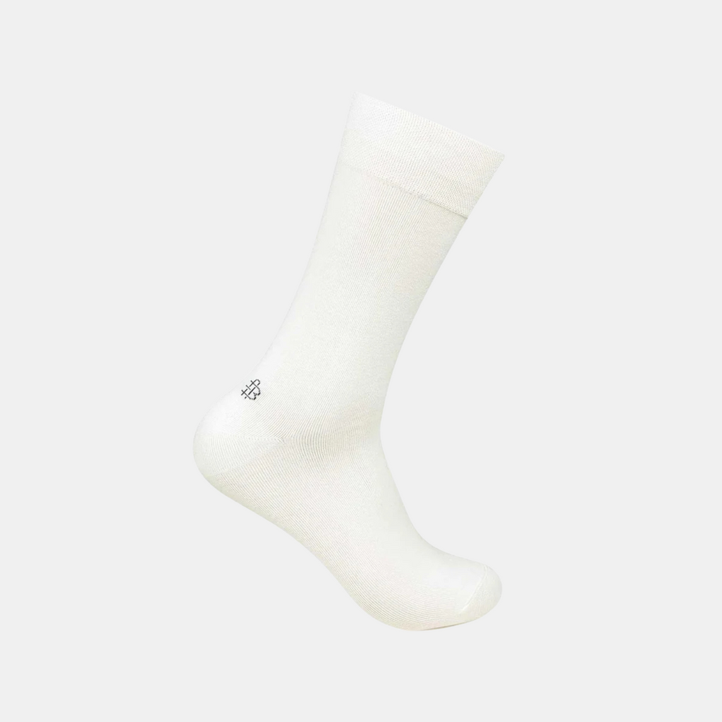 Men's Health Socks In Cream Color