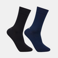 Men Club Class Socks (Black & Navy Blue, Free size)