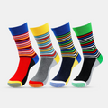 Men Designer Bold socks - Pack of 4