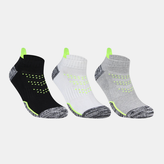 Men's Secret Length Terry Sports Socks- Pack Of 3