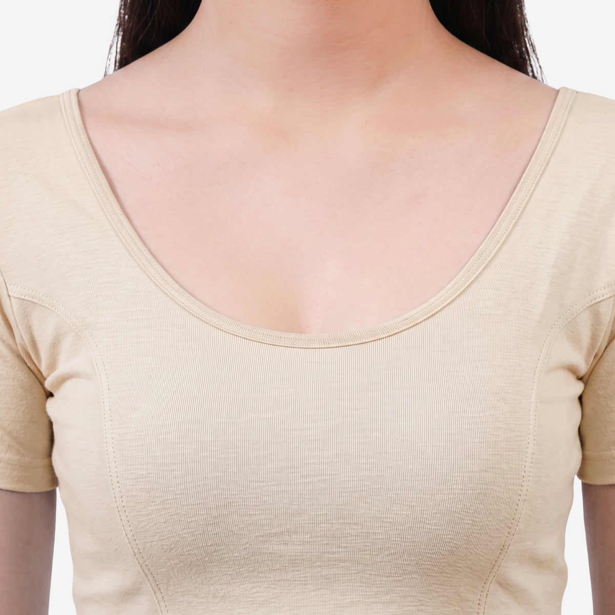 Vami Women's Cotton Stretchable Readymade Blouses - Perfect Skin