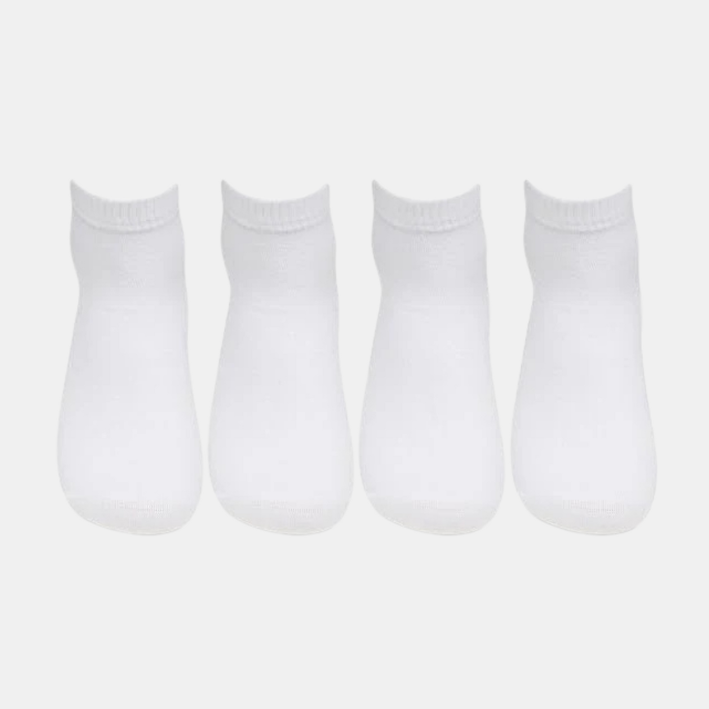 Men Club Class White Socks - Pack Of 4