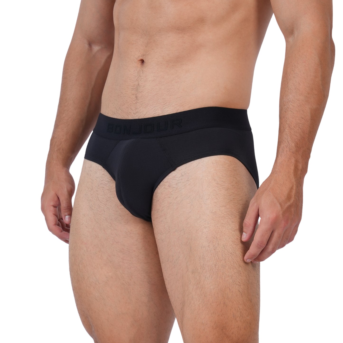Men’s Bamboo Brief – Ultra Soft, Odour Free Black (Pack of 1)