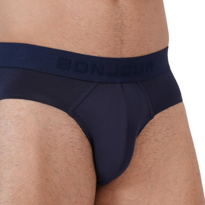 Men’s Bamboo Brief – Ultra Soft, Odour Free Navy (Pack of 1)