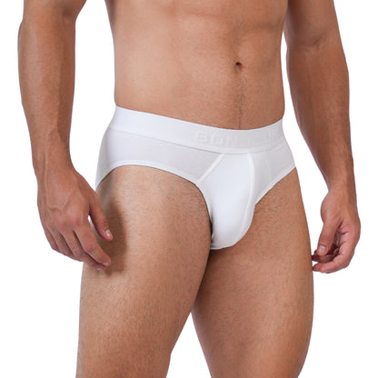 Men’s Bamboo Brief – Ultra Soft, Odour Free White (Pack of 1)