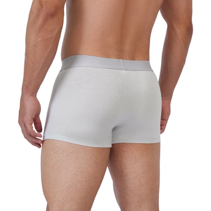 Men’s Bamboo Trunk Ultra Soft, Odour Free - Grey Mist (Pack of 1)