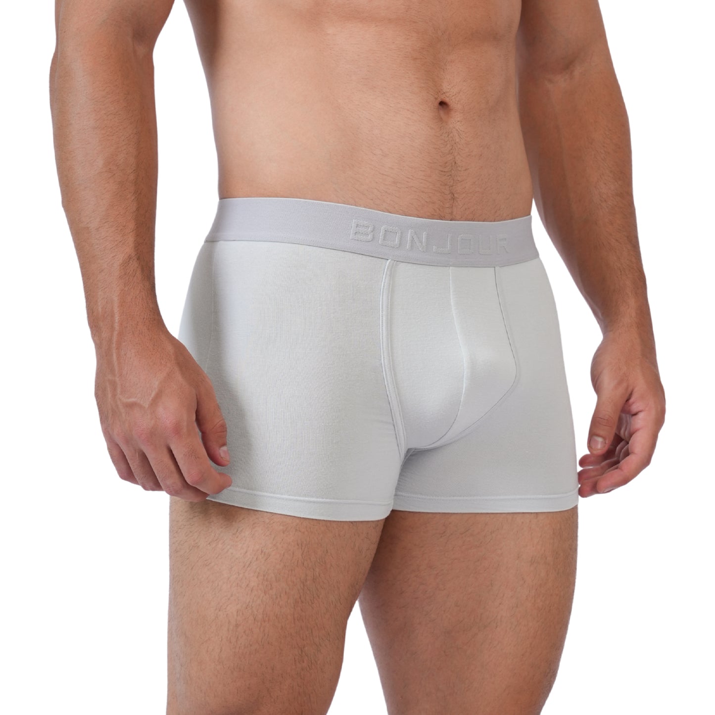 Men’s Bamboo Trunk Ultra Soft, Odour Free - Grey Mist (Pack of 1)