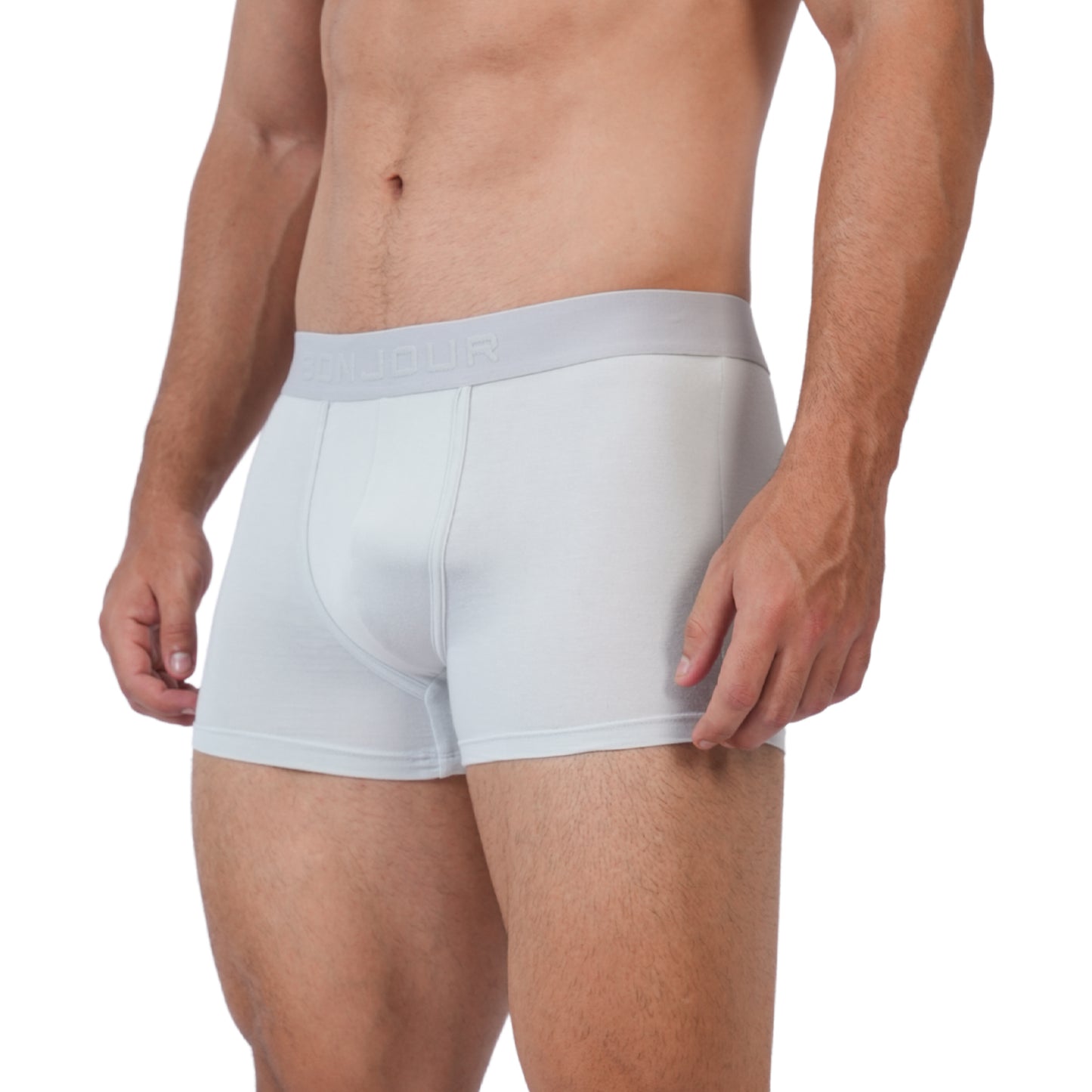 Men’s Bamboo Trunk Ultra Soft, Odour Free - Grey Mist (Pack of 1)