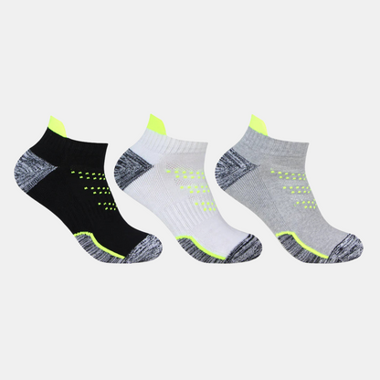 Men's Secret Length Terry Sports Socks- Pack Of 3