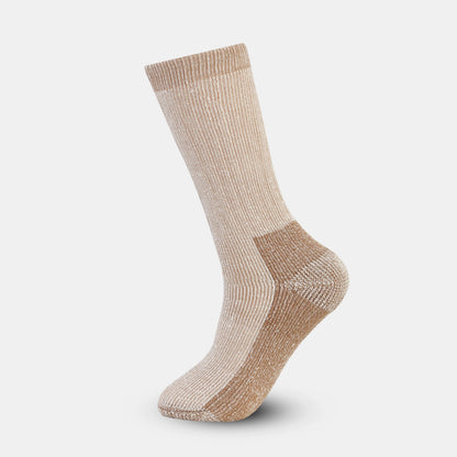 Double Layered Woolen Socks for Men (for upto -20degree) (Color:- Brown/Black)