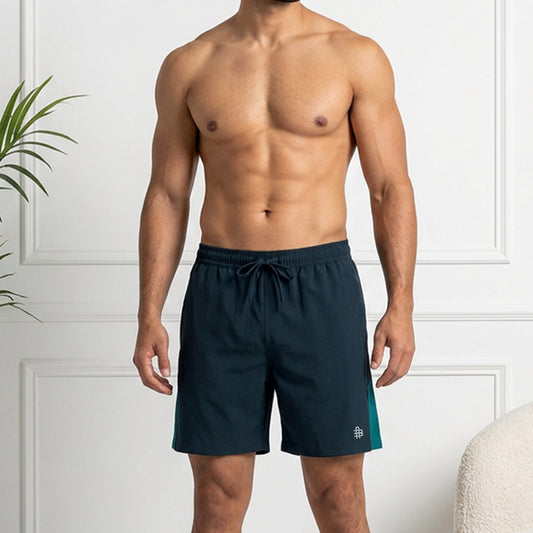 Men’s Regular Fit Activewear Sports Shorts (Navy)