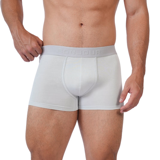 Men’s Bamboo Trunk Ultra Soft, Odour Free - Grey Mist (Pack of 1)