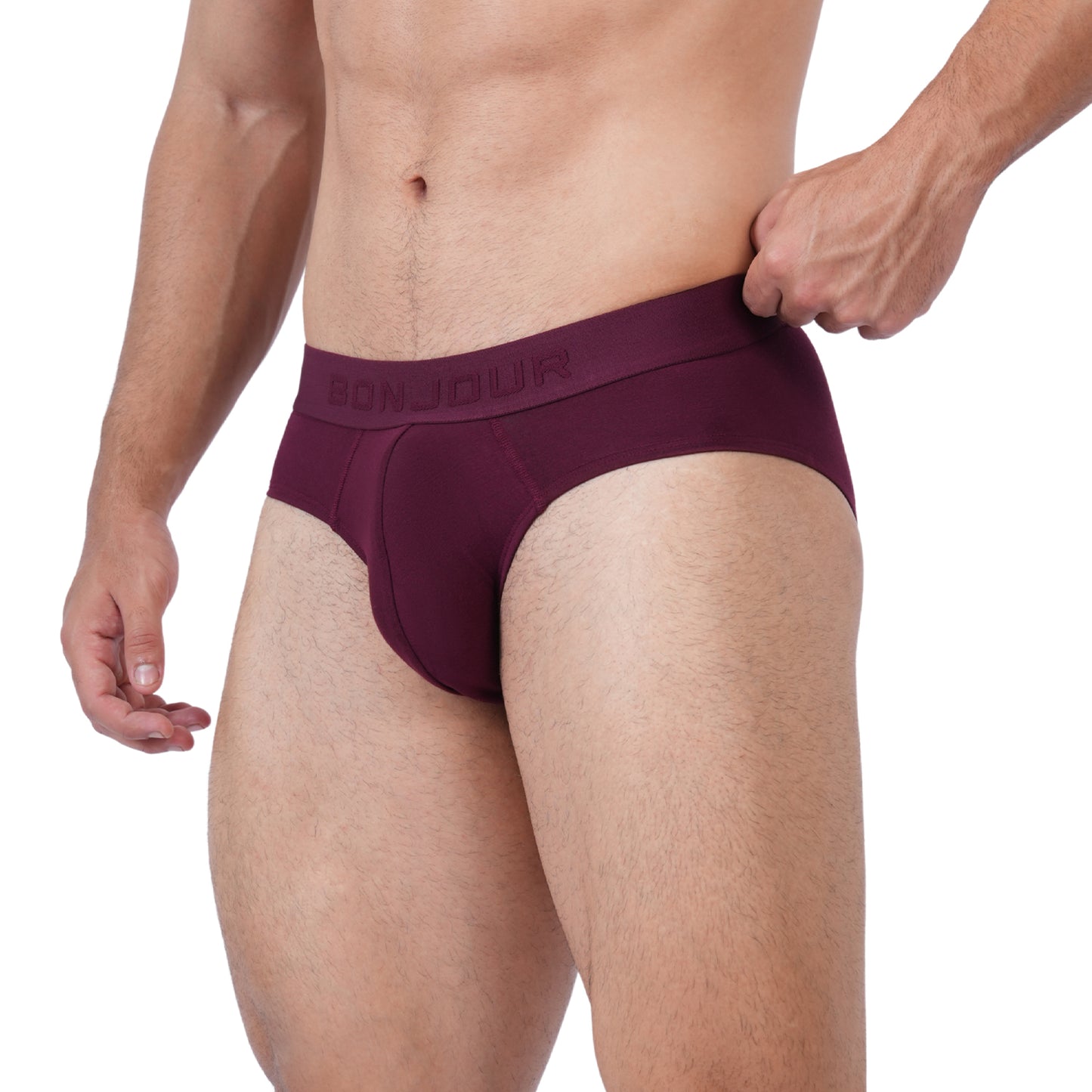 Men’s Bamboo Brief – Ultra Soft, Odour Free Midnight Plum (Pack of 1)