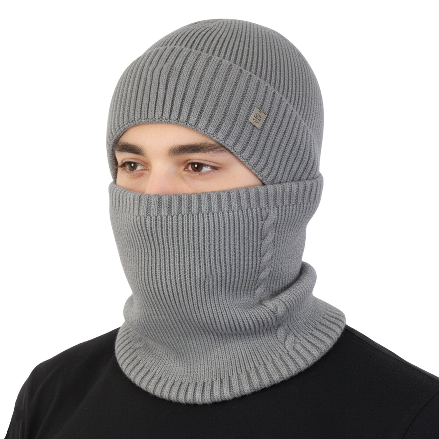 Men Cap With Neck Warmer