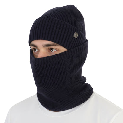 Men Cap With Neck Warmer