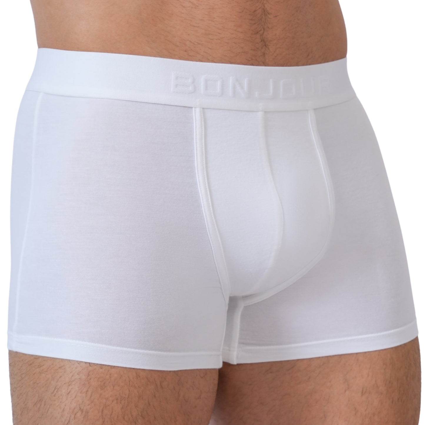 Men’s Bamboo Trunk Ultra Soft, Odour Free - White (Pack of 1)