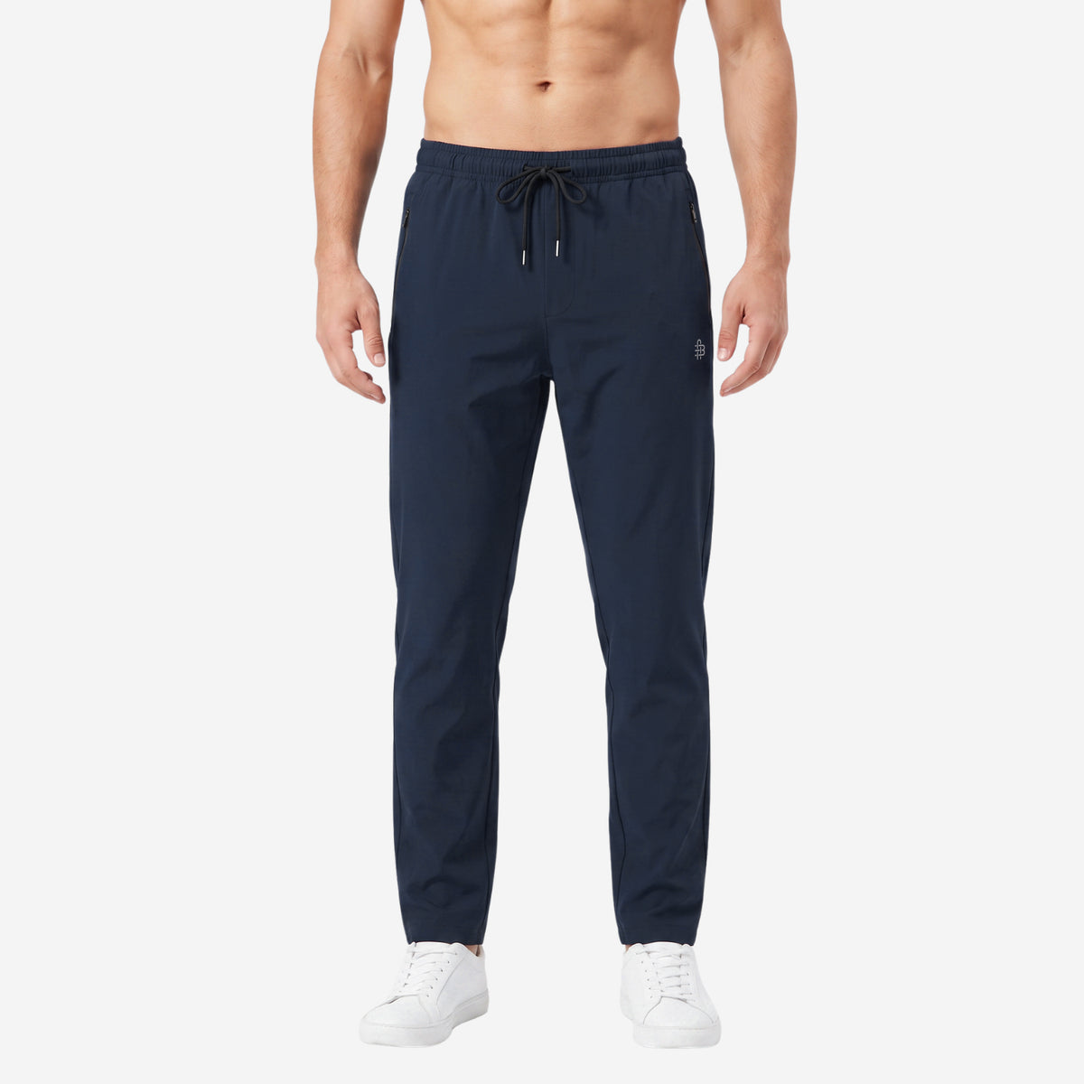 Men's Solid Trackpant- Navy Blue