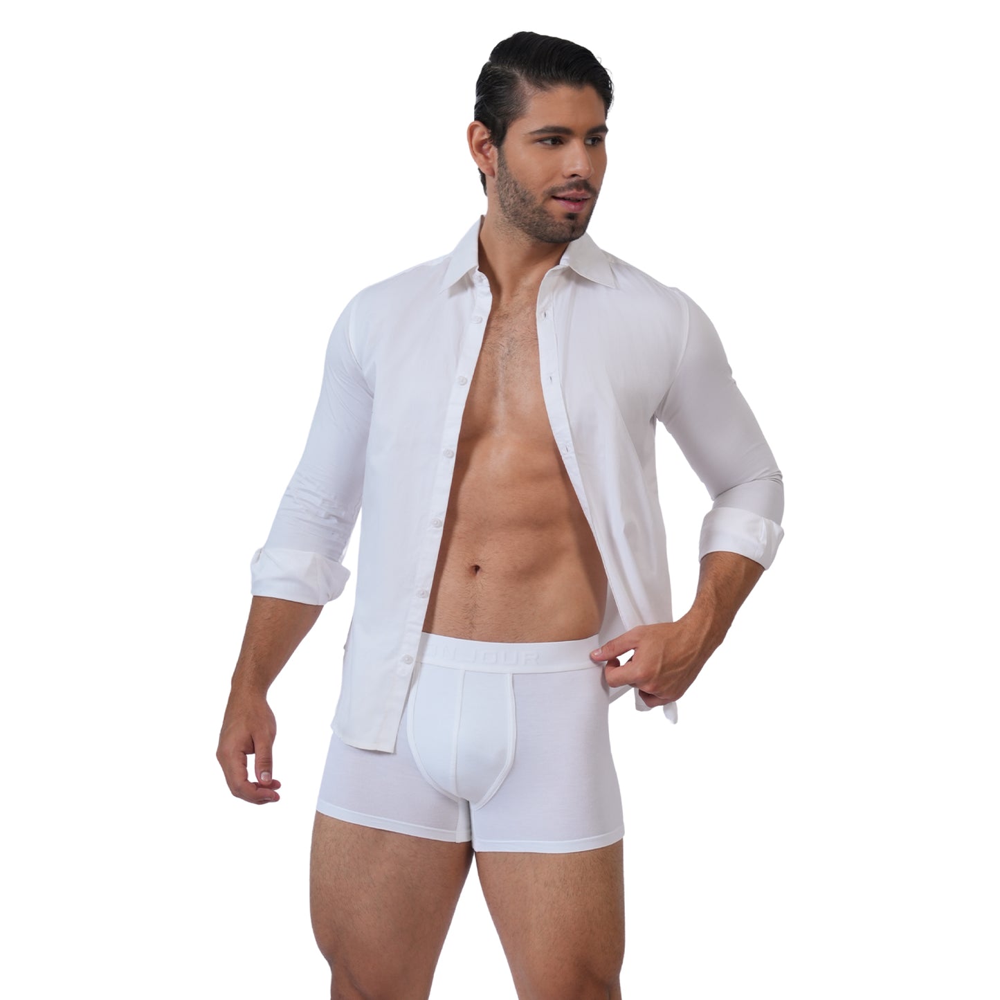 Men’s Bamboo Trunk Ultra Soft, Odour Free - White (Pack of 1)