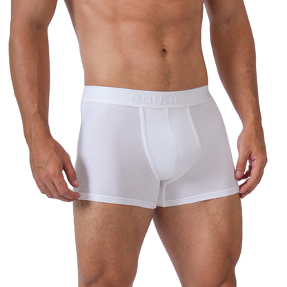 Men’s Bamboo Trunk Ultra Soft, Odour Free - White (Pack of 1)