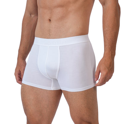 Men’s Bamboo Trunk Ultra Soft, Odour Free - White (Pack of 1)